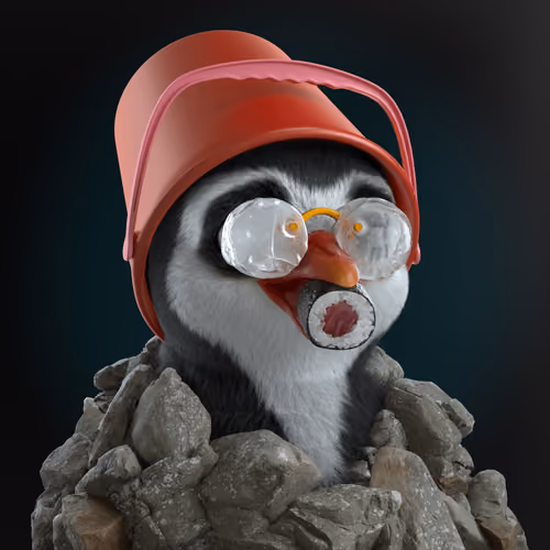 Chillin Penguin #3234