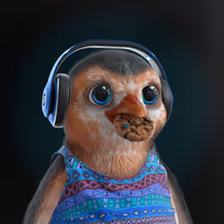 Chillin Penguin #1044