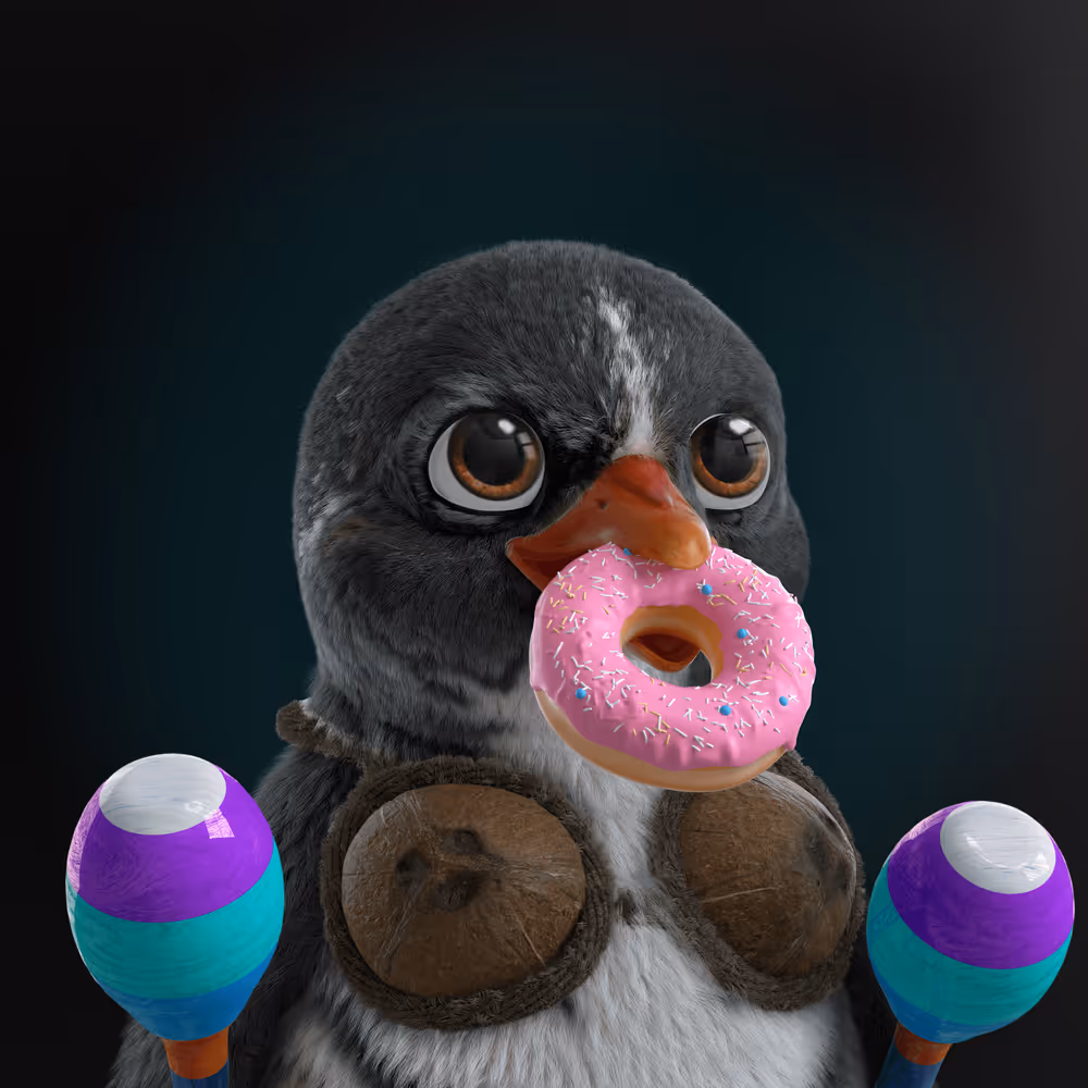 Chillin Penguin #3543