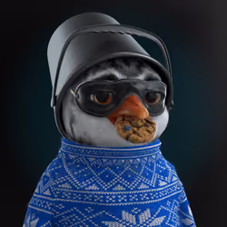 Chillin Penguin #2151