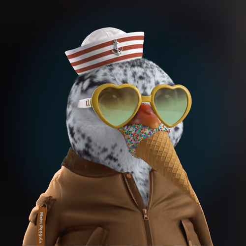 Chillin Penguin #2581