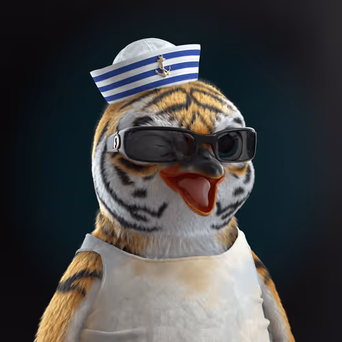 Chillin Penguin #2633