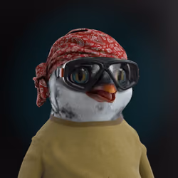 Chillin Penguin #3057