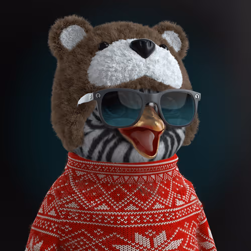 Chillin Penguin #1793