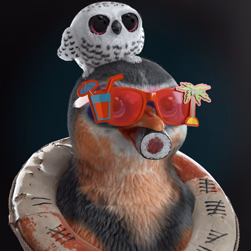 Chillin Penguin #446