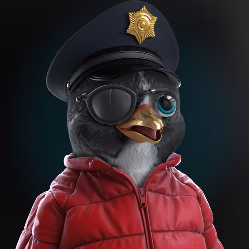 Chillin Penguin #2093