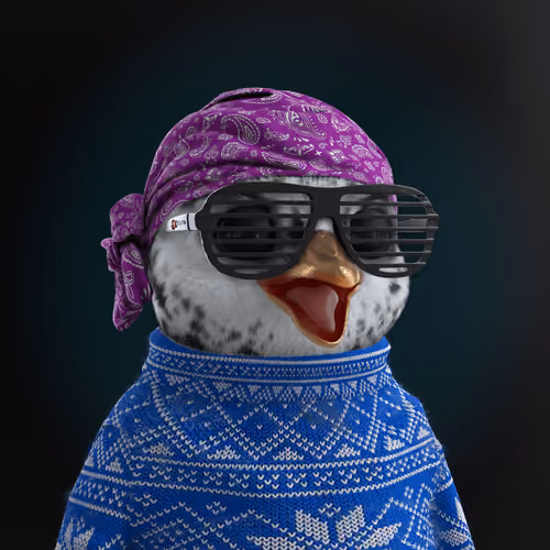 Chillin Penguin #3209