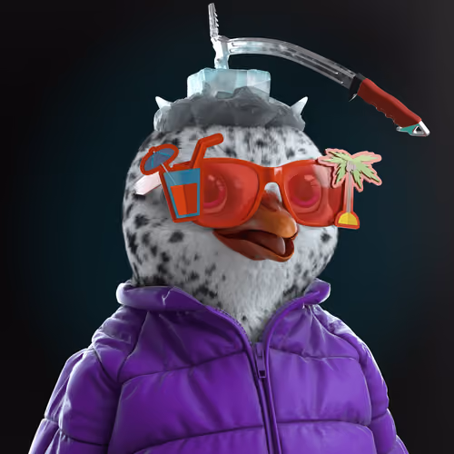 Chillin Penguin #2741