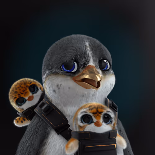 Chillin Penguin #810