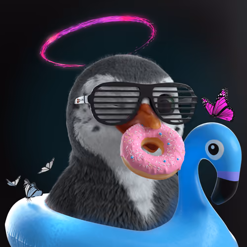 Chillin Penguin #1819