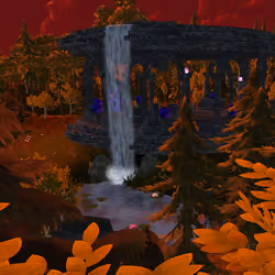 Fantasy Forest Ruins