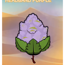 Headband Purple