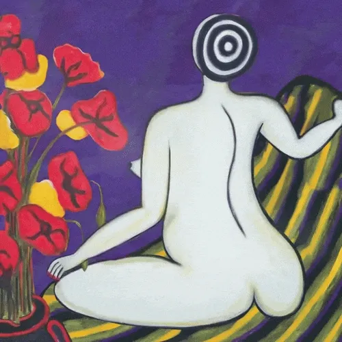 Nude, City, and Poppies # 2