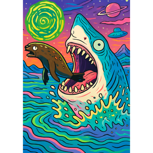 Animals yolo shark