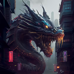 Cyber ​​Dragon by Moro #10