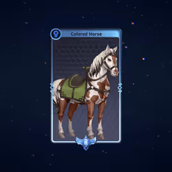 Colored Horse#2040
