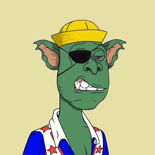Bored Goblin Yacht Club #2345