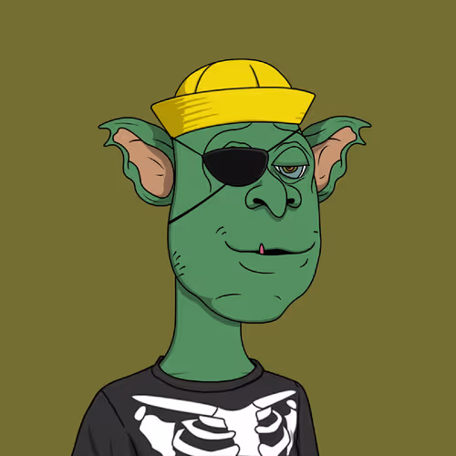 Bored Goblin Yacht Club #3381
