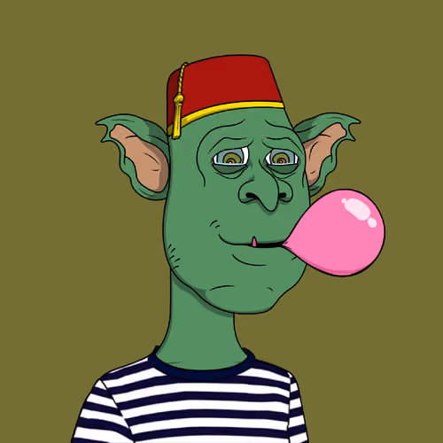 Bored Goblin Yacht Club #1500