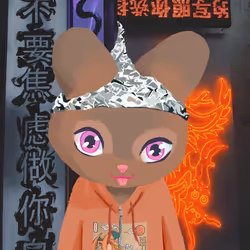 Glitchy Bunny #1051