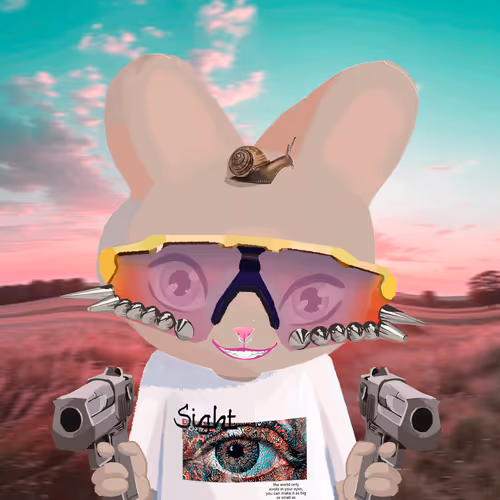 Glitchy Bunny #136