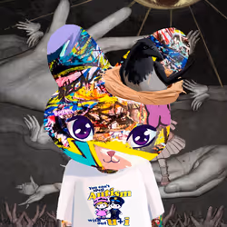 Glitchy Bunny #732
