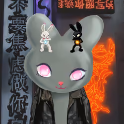 Glitchy Bunny #707