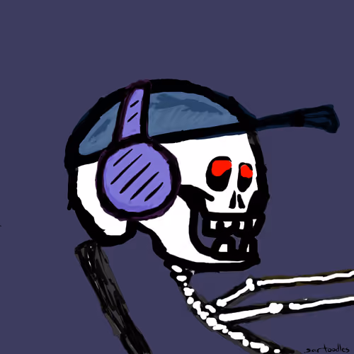 6857