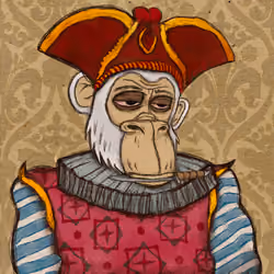 Bored Royal Ape #2965