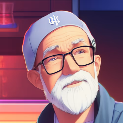 Old Men With White Beards #34