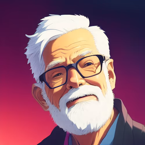 Old Men With White Beards #84