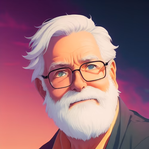 Old Men With White Beards #58