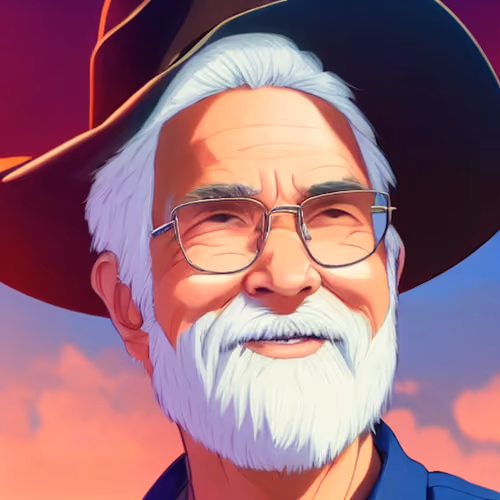 Old Men With White Beards #126