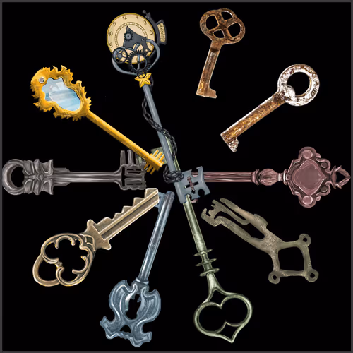 200 Keys: Keychain #428