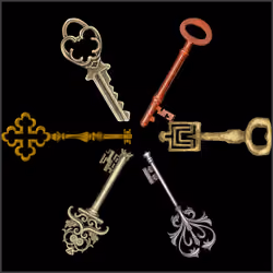 200 Keys: Keychain #410