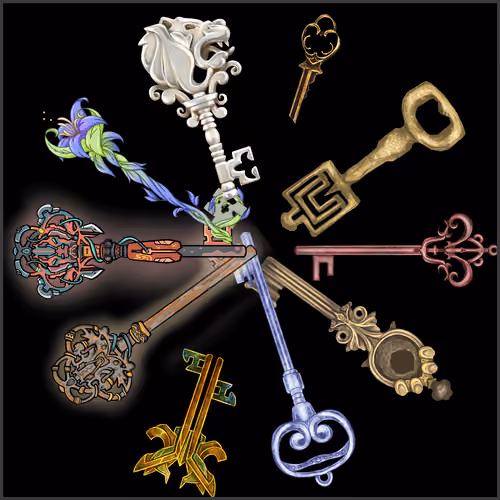 200 Keys: Keychain #519