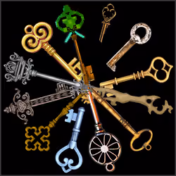 200 Keys: Keychain #525