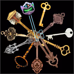 200 Keys: Keychain #524