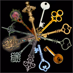 200 Keys: Keychain #373