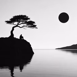 Black and White