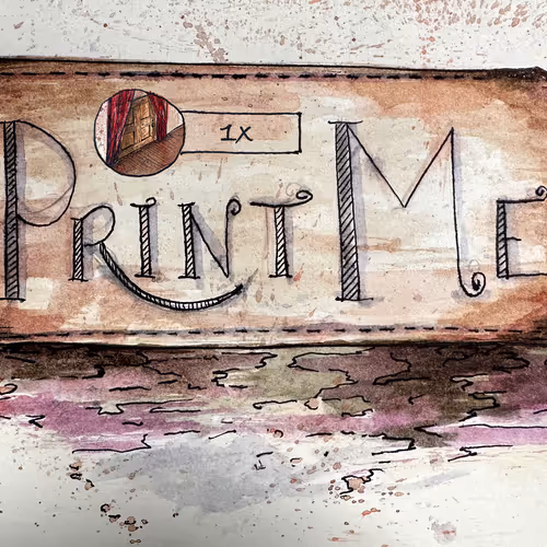 Down The Rabbit Hole Print Pass