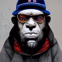 Graffiti Ape #103