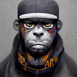 Graffiti Ape #5