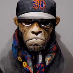 Graffiti Ape #306