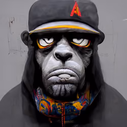 Graffiti Ape #18