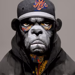 Graffiti Ape #253