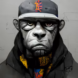 Graffiti Ape #177