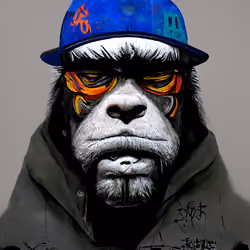 Graffiti Ape #118