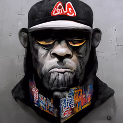 Graffiti Ape #13