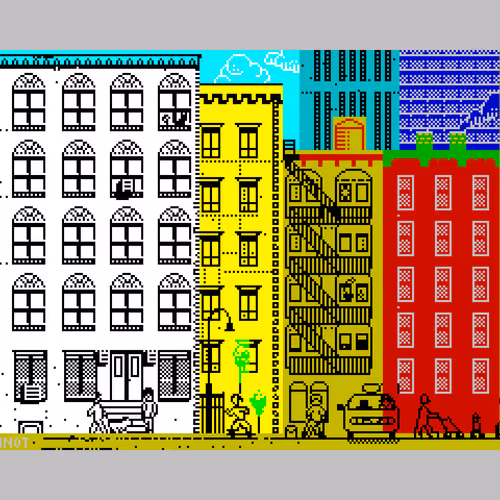 ZX Spectrum: NYC - SoHo Manhattan by Pinot